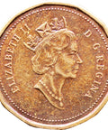 1992 One Cent Canada Elizabeth II Coin 125th Anniversary of Canadian Confederation