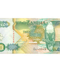 1992 Zambia 20 Kwacha Banknote