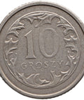 1993 10 Groszy Poland Coin