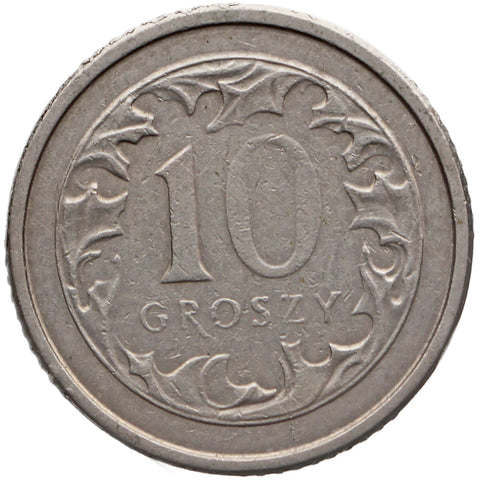 1993 10 Groszy Poland Coin