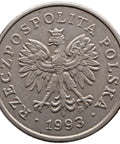 1993 10 Groszy Poland Coin