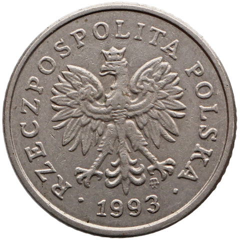 1993 10 Groszy Poland Coin