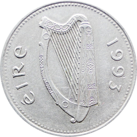 1993 10 Pingin Ireland Coin (small type)