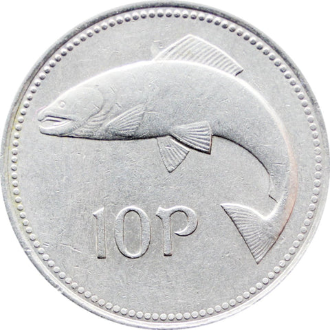 1993 10 Pingin Ireland Coin (small type)
