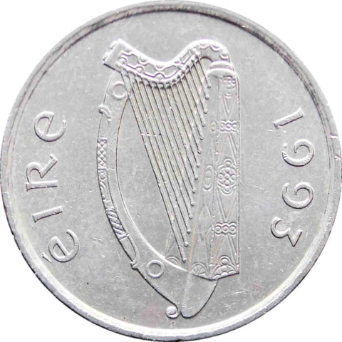 1993 Ireland 5 Pingin Coin (small type)