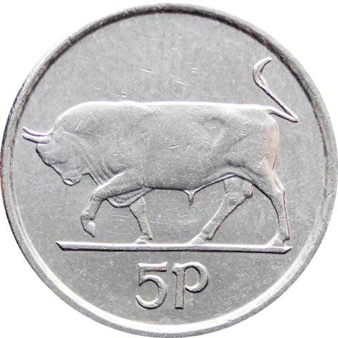 1993 Ireland 5 Pingin Coin (small type)