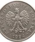 1994 1 Zloty Poland Coin