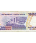 1994 Turkey 500,000 Lira Banknote