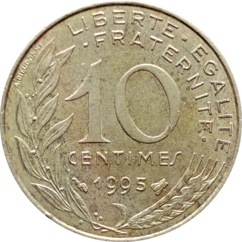 1995 10 Centimes France Coin Marianne