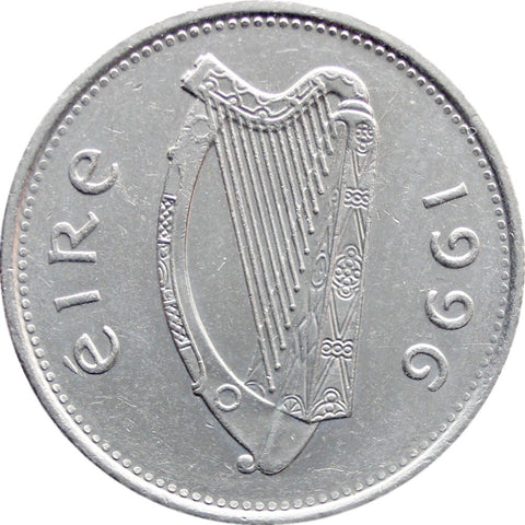 1996 10 Pingin Ireland Coin (small type)