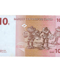 1997 Congo 10 Centimes Banknote