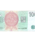 1997 Czech Republic 100 Korun Banknote