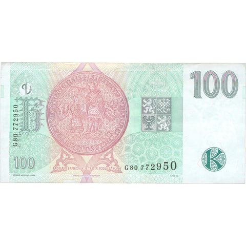1997 Czech Republic 100 Korun Banknote