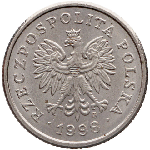 1998 20 Groszy Poland Coin
