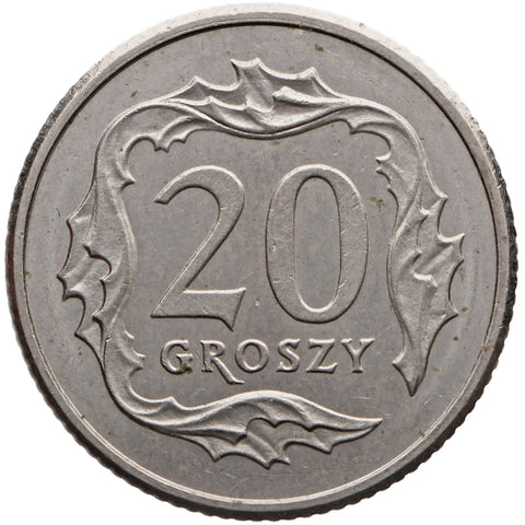 1998 20 Groszy Poland Coin