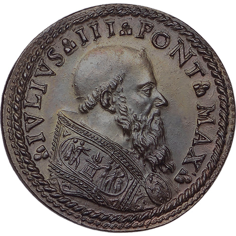 1558 Papal States Julius III Medal Rome (early 20th century) 