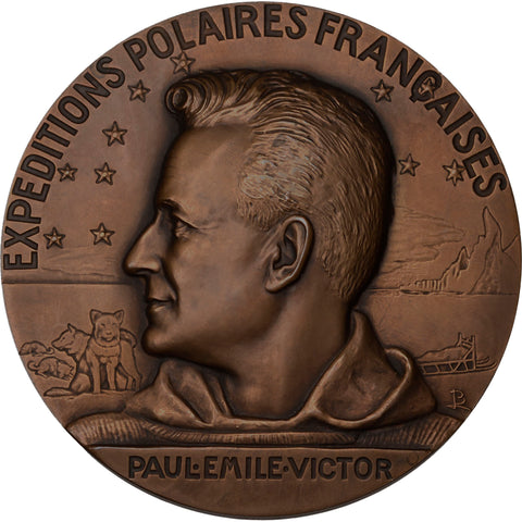 1950s Paul-Émile Victor French Polar Expeditions Medal France