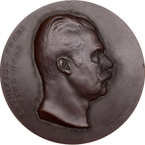 1913 Austria Adriatic Exhibition Medal Archduke Franz Ferdinand 