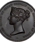 1873 Bombay Exhibition Medal India British Queen Victoria