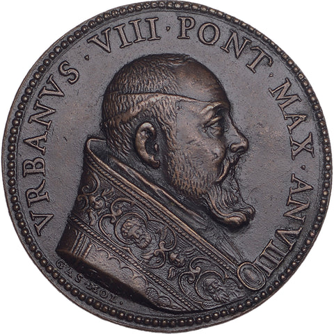1627 Papal States Urban VIII Medal Rome (19th century) 