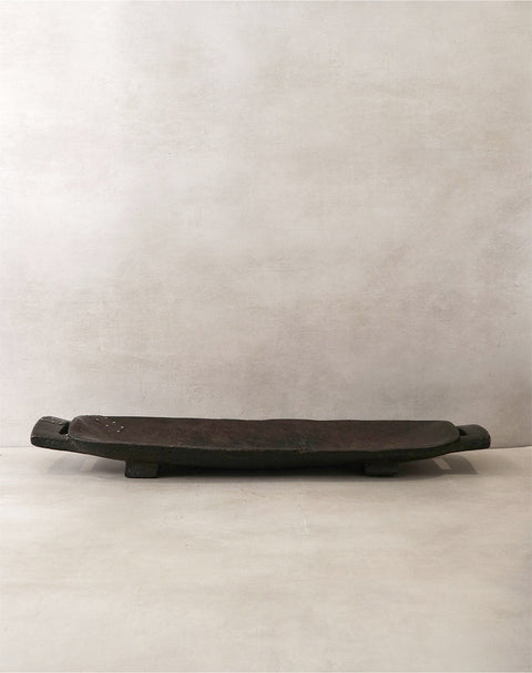 Vintage Zulu Food Platter - Hand carved 57.2