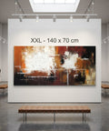 Monika Spiewak - Abstract - Oil Painting Stretched On The Frame - XXL - Ready To Hang - 1/1 Unique Piece