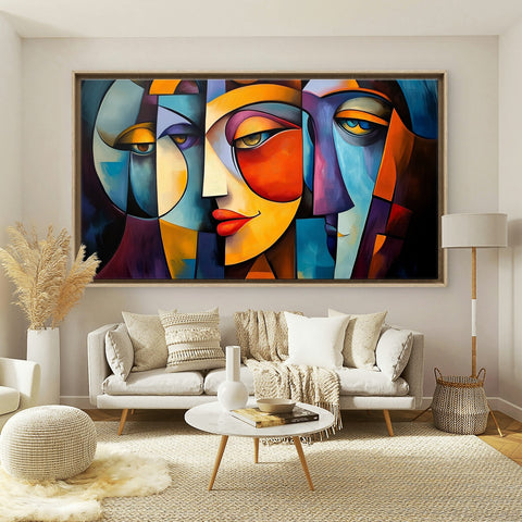 Mrs Art Prime - "The Cubism Masterpiece in Picasso Style #04"