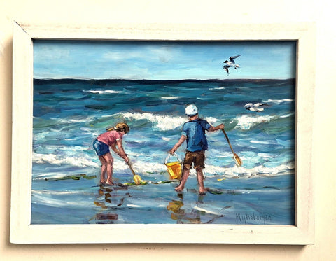 Mijnsbergen - Kinderen op het strand