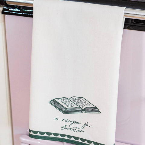 A Recipe For Disaster Tea Towel