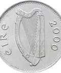 2000 10 Pingin Ireland Coin (small type)
