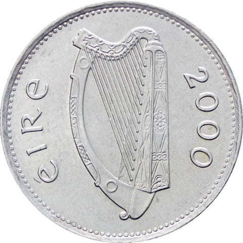 2000 10 Pingin Ireland Coin (small type)