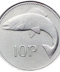 2000 10 Pingin Ireland Coin (small type)