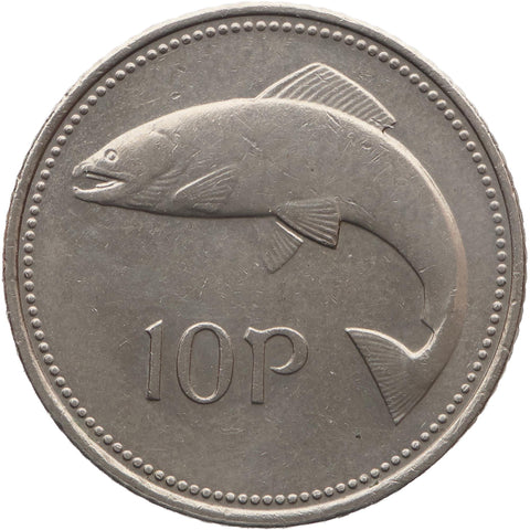 2000 10 Pingin Ireland Coin (small type)