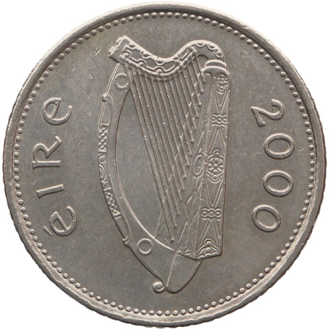 2000 10 Pingin Ireland Coin (small type)