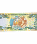 2001 Bahamas 50 Cents Banknote