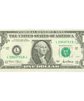 2001 United States 1 Dollar Banknote