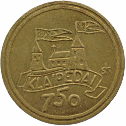 2002 City of Klaipėda's 750th anniversary Token Lithuania