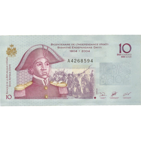 2004 Haiti 10 Gourdes Banknote