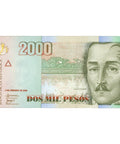 2006 Colombia 2000 Pesos Banknote