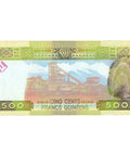 2006 Guinea 500 Francs Banknote