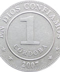 2007 One Córdoba Nicaragua Coin