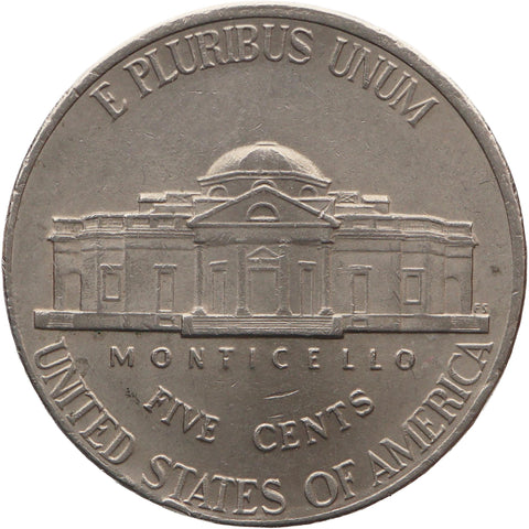2008 5 Cents United States Coin Nickel Thomas Jefferson 