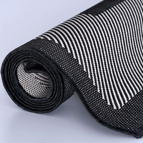 Ecology Outdoor Rug Black | 200bl