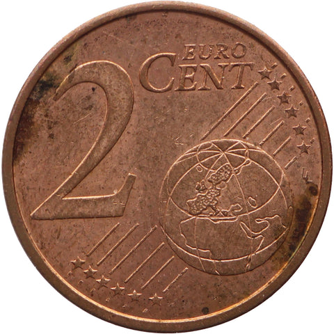 2010 2 Euro Cent Spain Coin Santiago de Compostela Mint Madrid