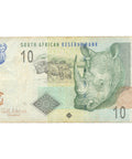 2010 South Africa 10 Rand Banknote