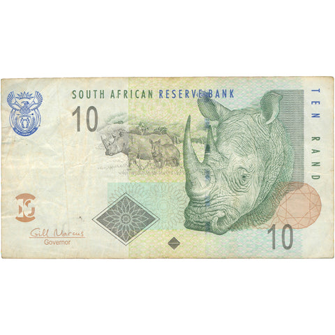 2010 South Africa 10 Rand Banknote