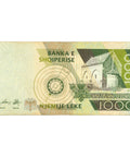 2011 Albania 1000 Leke Banknote
