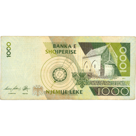 2011 Albania 1000 Leke Banknote