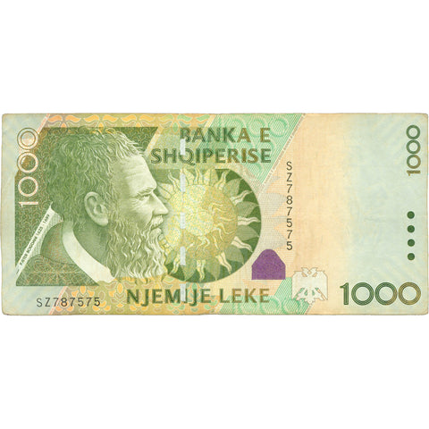 2011 Albania 1000 Leke Banknote