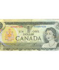 1973 Canada 1 Dollar Banknote – Bank of Canada
